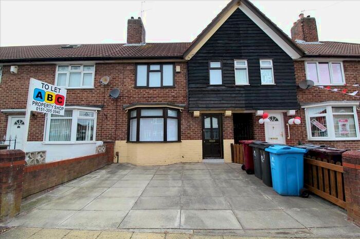 3 Bedroom Terraced House To Rent In Saxby Road, Liverpool, L14