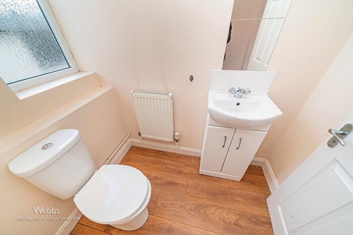 2 Bedroom Semi-Detached House For Sale In Marina Crescent, Hednesford, Cannock, WS12