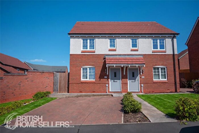 2 Bedroom Semi-Detached House For Sale In Perkins Close, Donington Le Heath, Coalville, Leicestershire, LE67