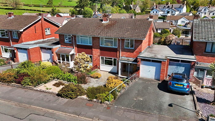 3 Bedroom Semi-Detached House For Sale In Cresta Road, Abergavenny, Monmouthshire, NP7