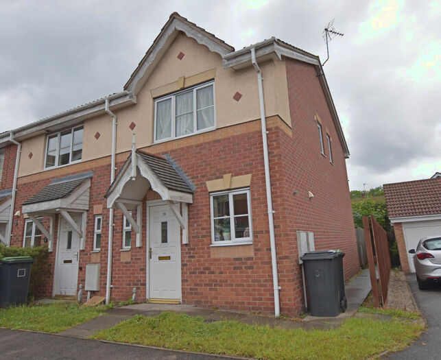 2 Bedroom End Of Terrace House To Rent In Hennessey Close, Chilwell, Beeston, Nottingham, NG9