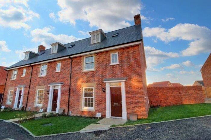 3 Bedroom Terraced House To Rent In Onehouse Way, Stowmarket, Suffolk, IP14