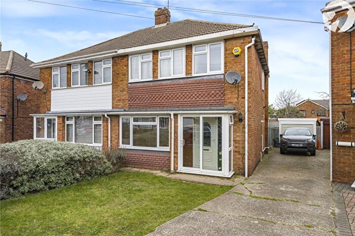 3 Bedroom Semi Detached House For Sale In Lonsdale Crescent, Dartford, Kent, DA2