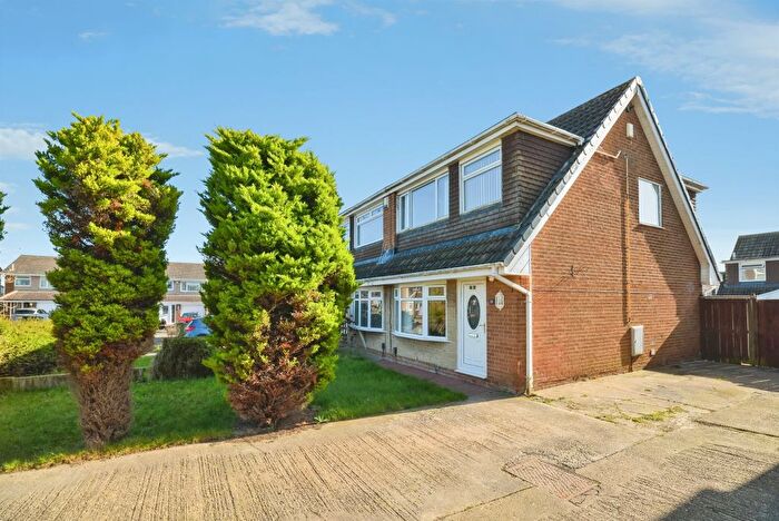 3 Bedroom Semi Detached House For Sale In Barrhead Close, Stockton-On-Tees, TS19