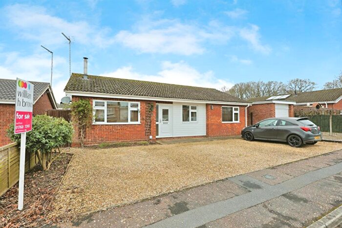 3 Bedroom Detached Bungalow For Sale In Oaks Drive, Necton, Swaffham, PE37