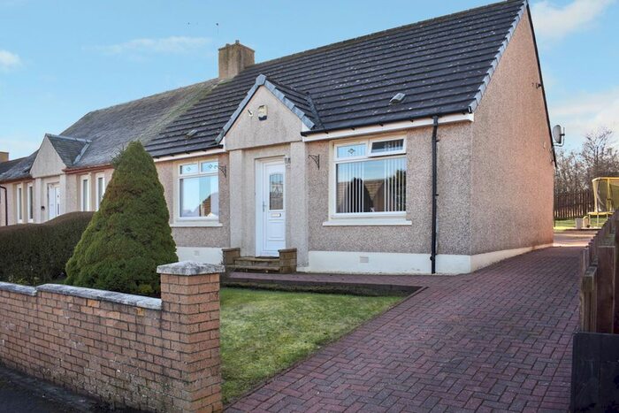 2 Bedroom Semi-Detached Bungalow For Sale In Breslin Terrace, Shotts, Harthill, Lanarkshire ML7