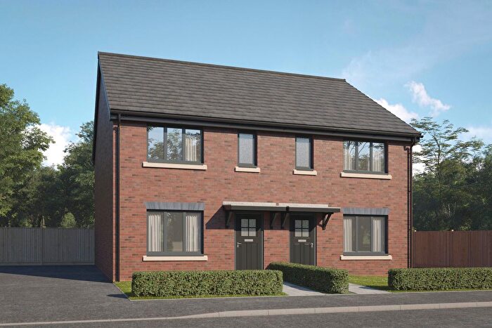 3 Bedroom Semi-Detached House For Sale In "The Faber" At Moorfield Drive, Killingworth Village, Newcastle Upon Tyne, NE12