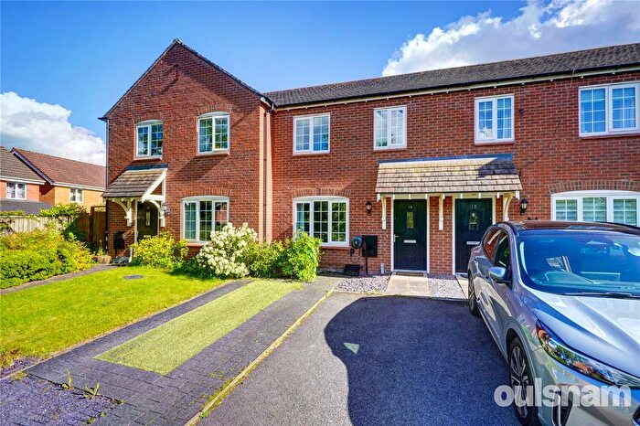 2 Bedroom Terraced House For Sale In Woodedge Drive, Droitwich, Worcestershire, WR9