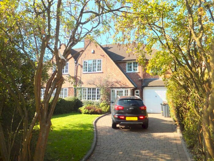 4 Bedroom Semi-Detached House To Rent In Lichfield Road, Four Oaks, Sutton Coldfield, B74