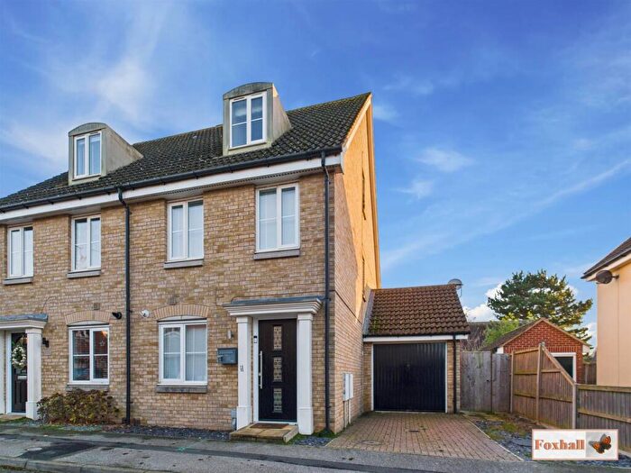 3 Bedroom Town House For Sale In Thomas Crescent, Kesgrave, IP5