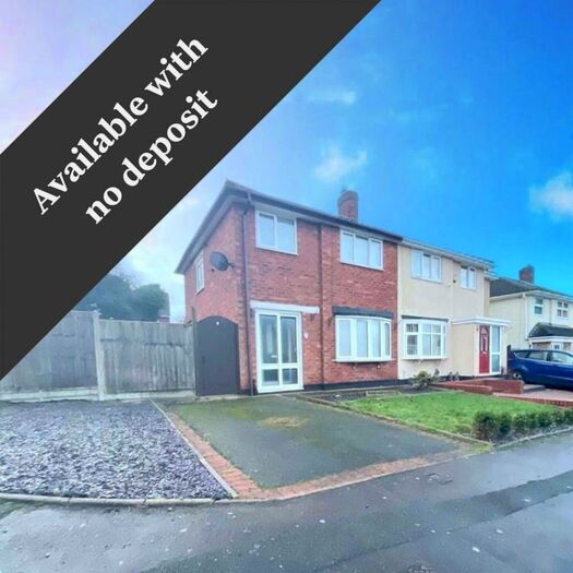 3 Bedroom Semi-Detached House To Rent In Kennedy Close, Tamworth, Staffordshire, B77