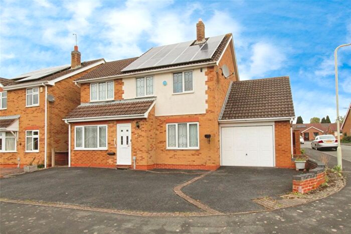 4 Bedroom Detached House For Sale In Exmoor Close, Ellistown, Coalville, Leicestershire, LE67