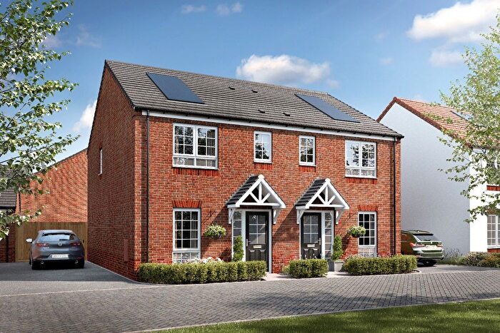 2 Bedroom Semi-detached House For Sale In "The Avon - Plot " At Banbury Road, Warwick, CV34