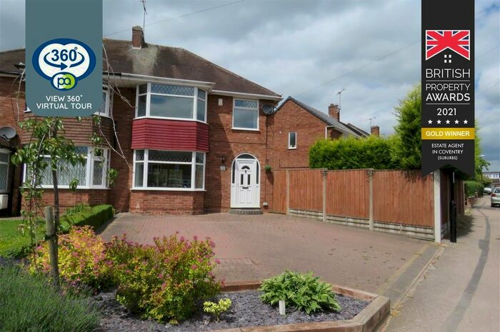 3 Bedroom Semi-Detached House To Rent In Despard Road, Eastern Green, Coventry CV5