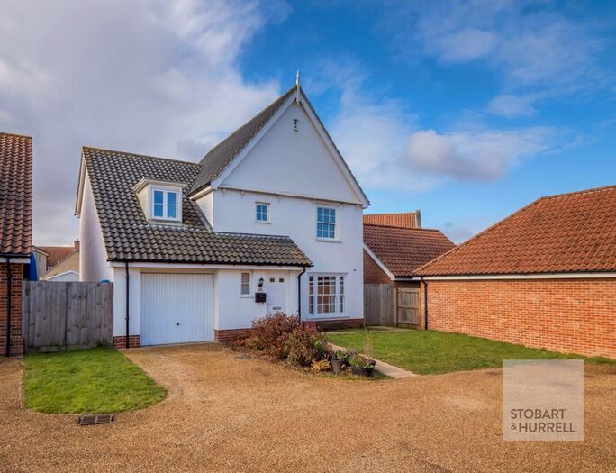4 Bedroom Detached House For Sale In Bircham Close, Wroxham, Norfolk, NR12
