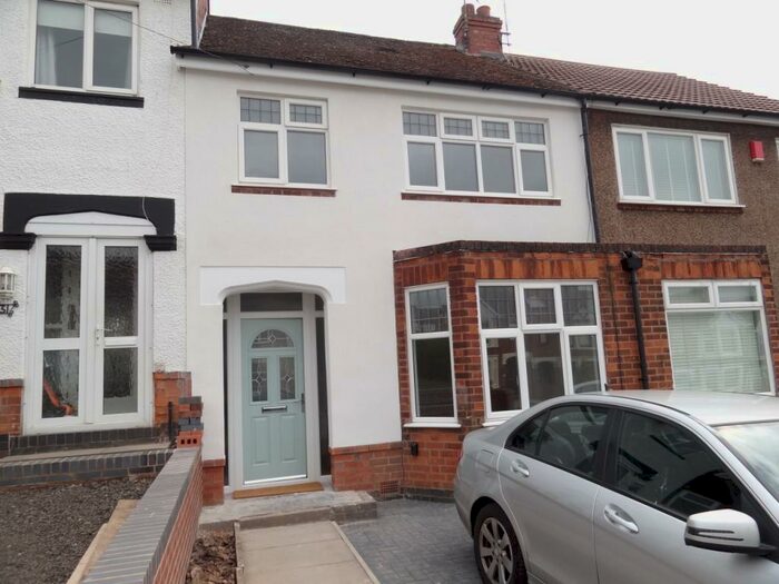 3 Bedroom Terraced House To Rent In Donnington Avenue Coundon Coventry, CV6