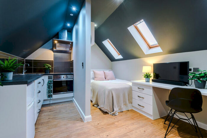 Studio To Rent In Flat, Upper New Walk, Leicester, LE1