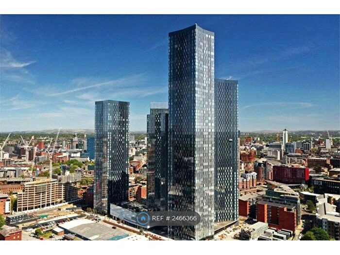 2 Bedroom Flat To Rent In Deansgate South Tower, Manchester, M15