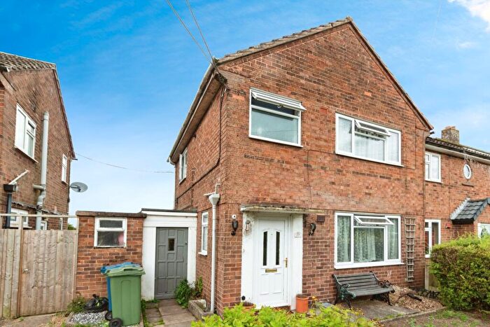 2 Bedroom Semi-Detached House For Sale In St. James Green, Cotes Heath, Stafford, Staffordshire, ST21