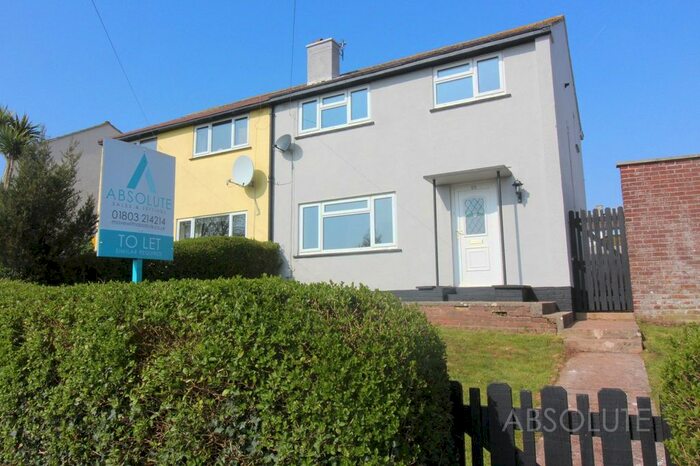 3 Bedroom Semi-Detached House To Rent In Grenville Avenue, Torquay, TQ2