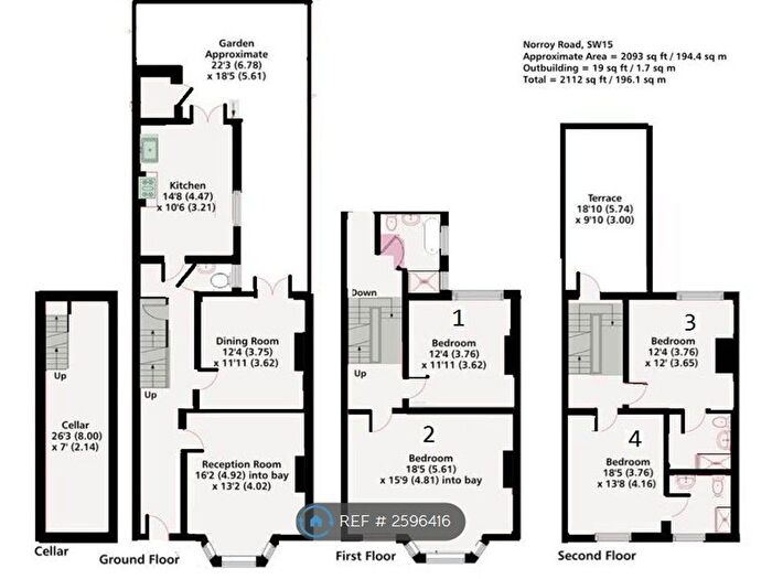 1 Bedroom Property To Rent In Norroy Road, London, SW15
