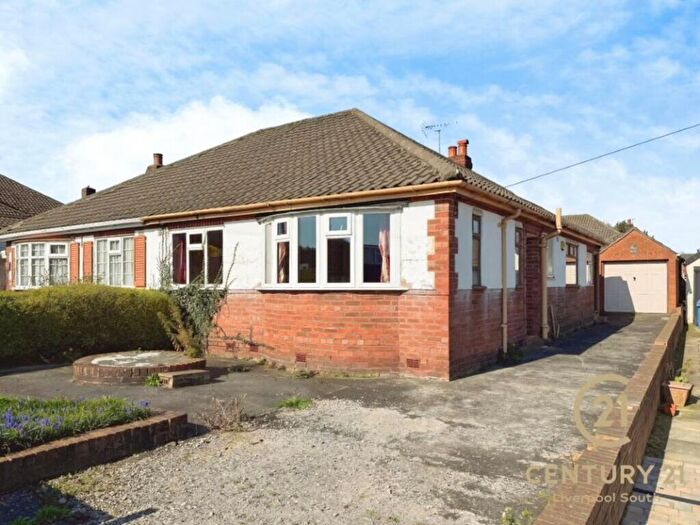 2 Bedroom Semi-Detached Bungalow For Sale In Vyner Road South, Liverpool, Merseyside, L25