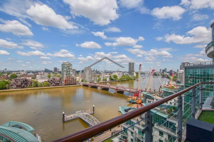 3 Bedroom Flat To Rent In Hamilton House, St George Wharf, Vauxhall, SW8