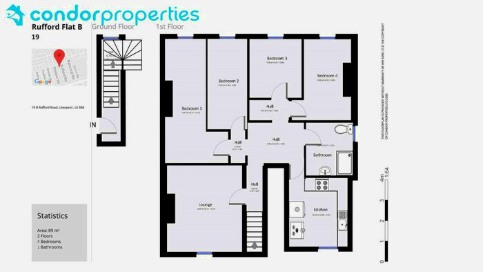 6 Bedroom House To Rent In B Rufford Road, Liverpool, Liverpool, L6