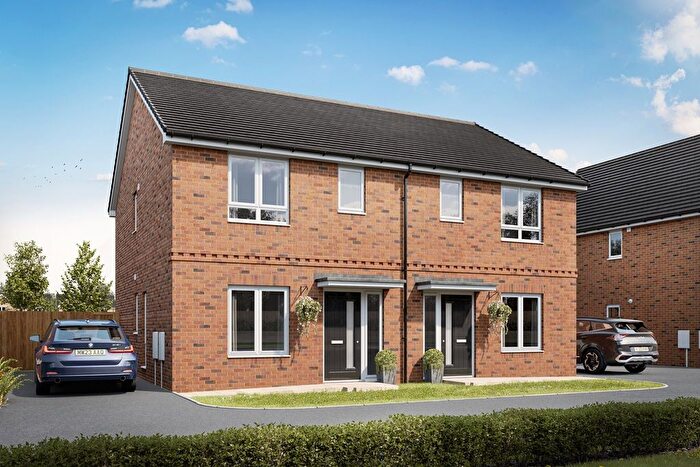 3 Bedroom Semi-Detached House For Sale In "The Brambleford - Plot " At Coatham Meadows, Allens West, Durham Lane, Eaglescliffe, TS16
