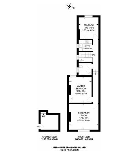 2 Bedroom Flat To Rent In A London Road, London, SW16