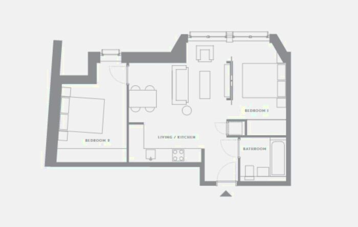 2 Bedroom Flat To Rent In Queens Road, Reading, RG1