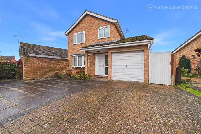 3 Bedroom Detached House For Sale In Abbott Close, Brampton, Huntingdon, Cambridgeshire, PE28