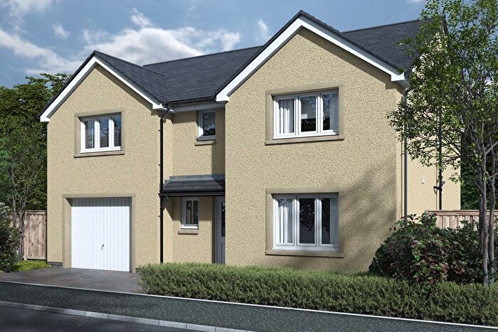 5 Bedroom Detached House For Sale In "The Wallace - Plot " At Nethershiel Road, East Calder, Livingston, EH53