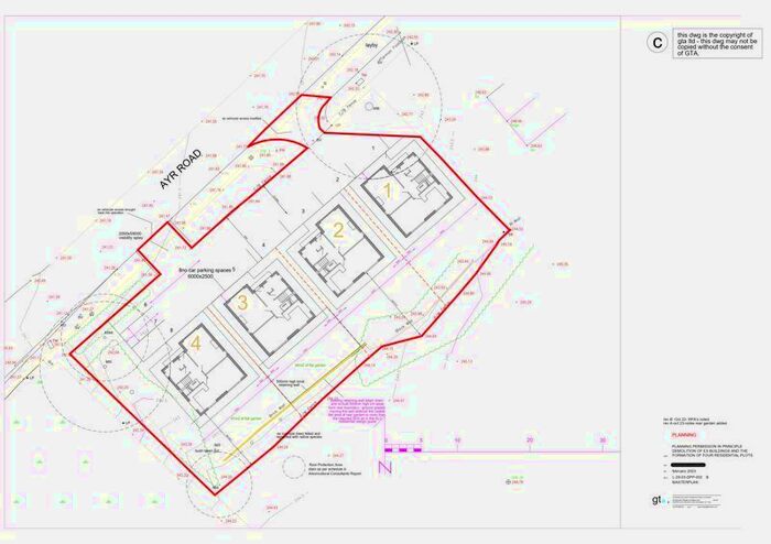 Detached House For Sale In Development Opportunity, Ayr Road, Rigside, ML11