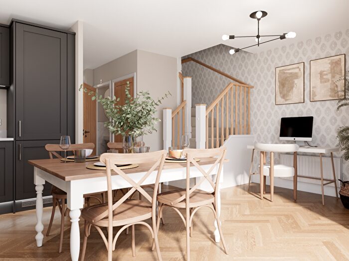 2 Bedroom Semi Detached House For Sale In "The Stonehaven" At Cricket Lane, Lichfield, WS14