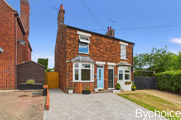 2 Bedroom Semi-Detached House For Sale In Melbourne Bridge, Withersfield, Haverhill, Suffolk, CB9