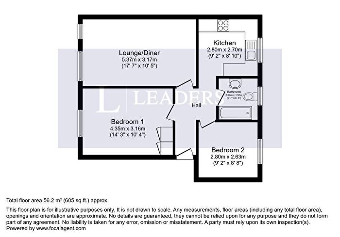 2 Bedroom Flat To Rent In Slepe Crescent, BH12