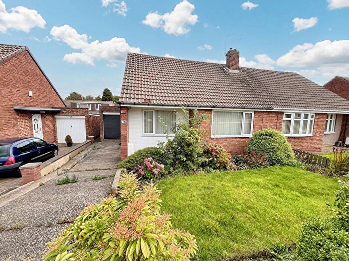 2 Bedroom Semi-Detached Bungalow For Sale In Bywell Avenue, Red House Farm, Newcastle Upon Tyne, Tyne And Wear, NE3