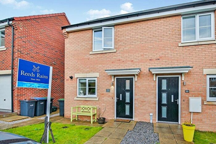 2 Bedroom Semi-Detached House For Sale In Rushyford Drive, Chilton, Ferryhill, County Durham, DL17
