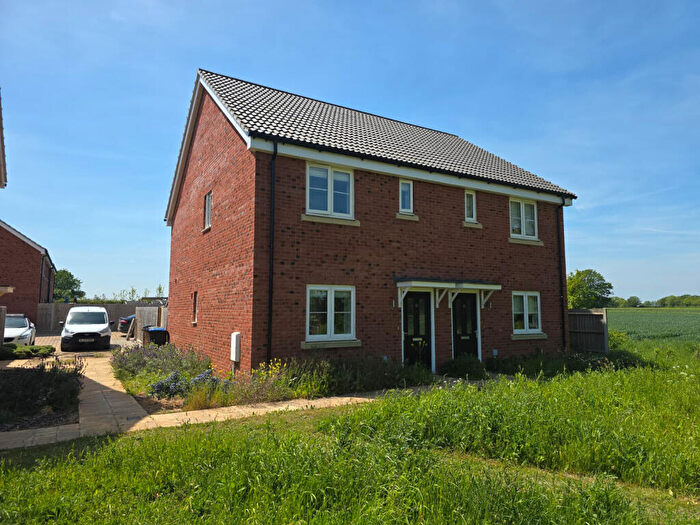 2 Bedroom Semi-Detached House For Sale In Granger Close, Walsham Le Willows, Bury St Edmunds, IP31