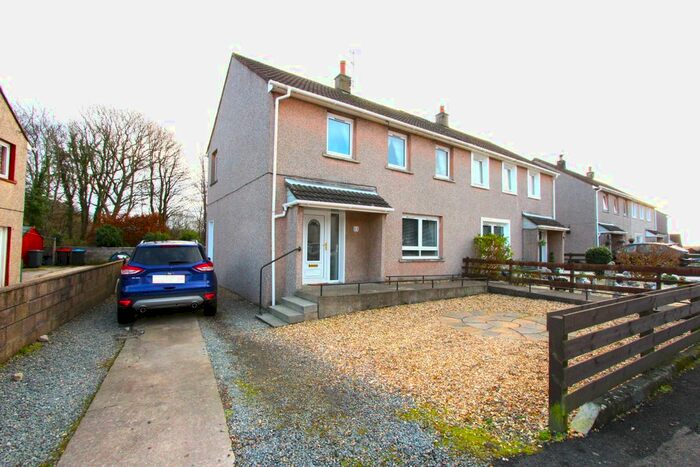 3 Bedroom Semi-Detached House For Sale In 21 Aird Crescent, Castle Kennedy DG9