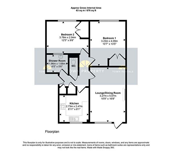 2 Bedroom Flat For Sale In Shortdean Place, Eastbourne, BN21