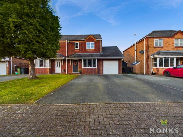 2 Bedroom Semi-Detached House For Sale In Severn Way, Four Crosses, Llanymynech, SY22