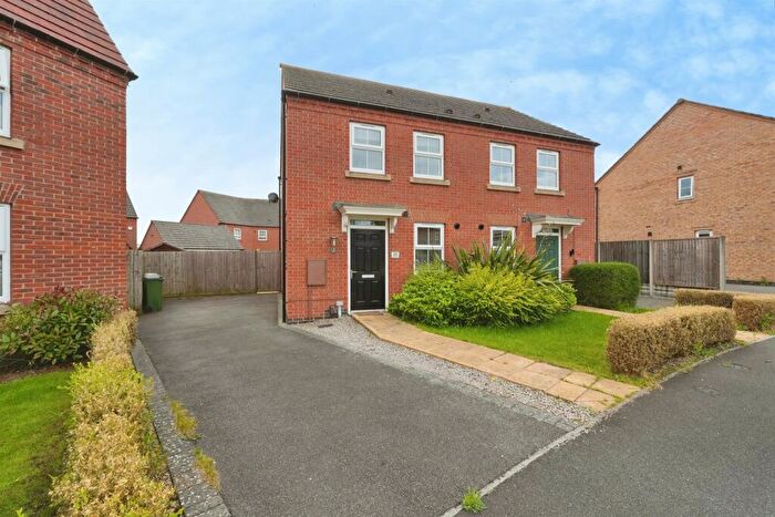 2 Bedroom Semi-Detached House For Sale In Cox Meadow Road, Leicester Forest East, Leicester, LE3