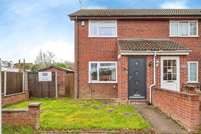 2 Bedroom End Of Terrace House For Sale In Hadfield Road, North Walsham, NR28