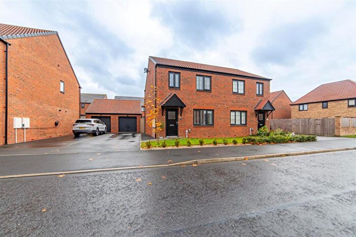 3 Bedroom Semi-Detached House For Sale In Coningsby Crescent, St. Nicholas Manor, Cramlington, NE23