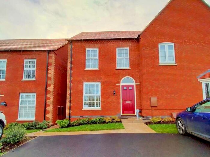 3 Bedroom Semi-Detached House To Rent In School Lane, Ashby-de-la-zouch, LE65