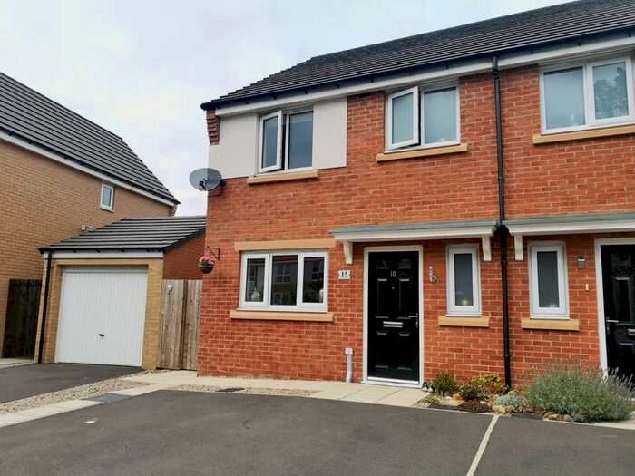 3 Bedroom Semi-Detached House To Rent In Vallum Place, Throckley, Newcastle Upon Tyne NE15