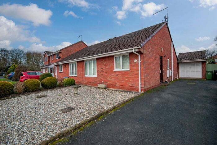 2 Bedroom Semi-Detached Bungalow For Sale In Kynaston Drive, Wem, Shrewsbury, SY4