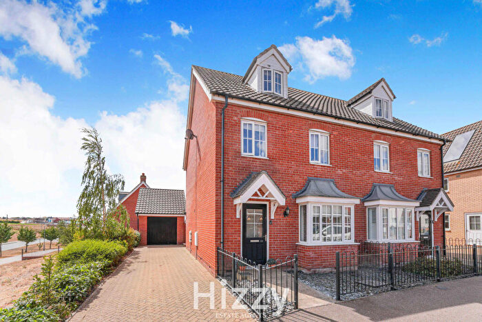 3 Bedroom Semi-Detached House For Sale In Matilda Groome Road, Hadleigh, IP7